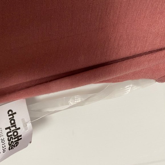 Charlotte Russe Pink Maxi Dress Size Small - Picture 2 of 4